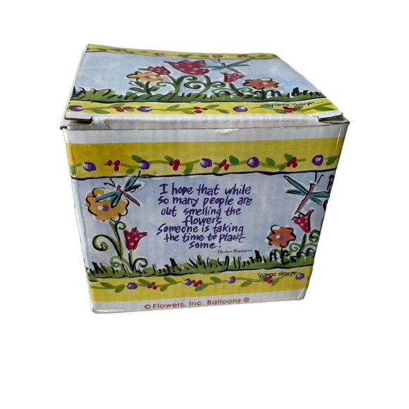 Inspiring Floral Oversize Mug in Gift Box Motivational Quote  Inscribed u - Picture 8 of 8